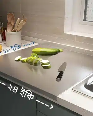 স্টেইনলেস স্টিলের চপিং বোর্ড